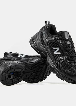 Мужские кроссовки new balance 530 black 40-42-44-45