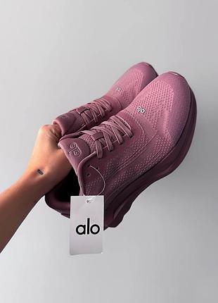 😍 жіночі кросівки alo yoga runner pink
