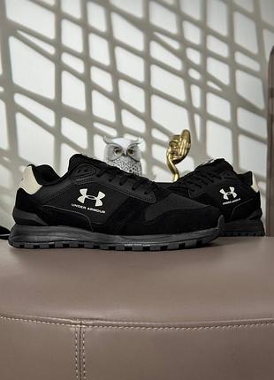Чоловічі кросівки under armour essential runner black