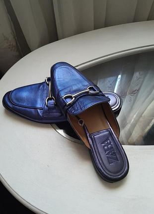 Фірмові шлепки zara,марокко,розмір39