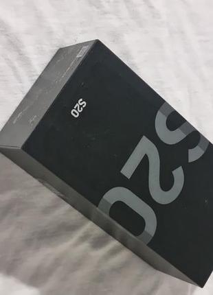 Коробка от samsung galaxy s20