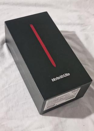 Коробка від samsung galaxy note 10 lite
