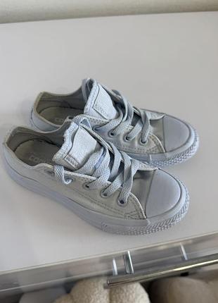 Кеди converse блакитні