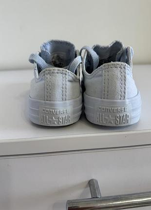 Кеди converse блакитні 4