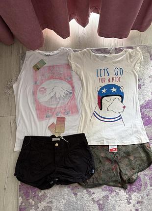 Футболки і шорти pull&bear