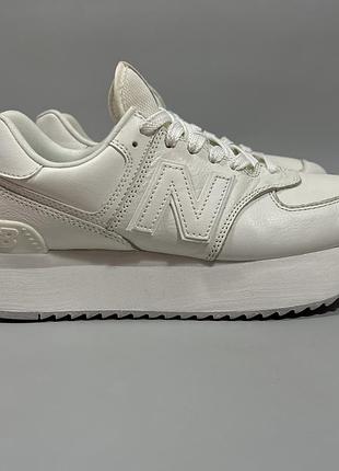 New balance 574+ platform (wl574zfw) оригінал / 41 розмір (26.5 см)
