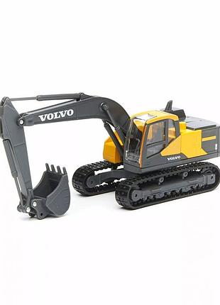 Автомодель "экскаватор volvo ec220e" bburago 18-32086 серии construction