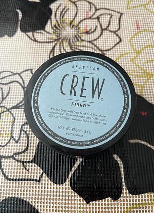 Паста сильної фіксації для волосся american crew classic fiber чоловіча