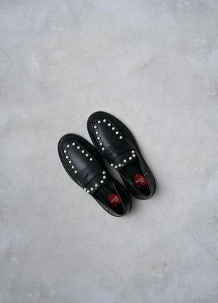 Лоферы чанки love moschino × karl lagerfeld