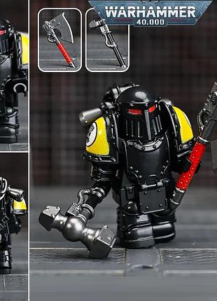Фигурка warhammer ветеран ордена имперских кулаков iron power armour dxmh744