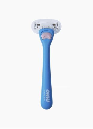Бритва доя бритья, станок для бритья h&amp;m, razor ohhh, бритва, станок для брителя, цвет голубой