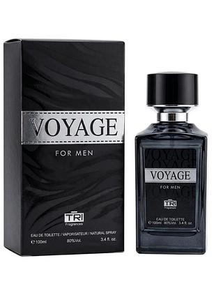Туалетная вода мужская tri man voyage for man edt 100 ml. 9997