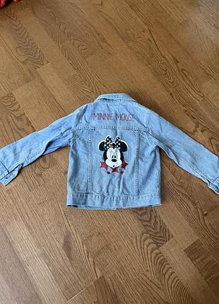 Джинсовка на дівчинку disney