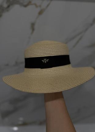 Шляпа соломенная женская для пляжа zara mango h&m bershka pull&bear oysho calzedonia