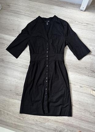 Котонова сукня сорочка h&m