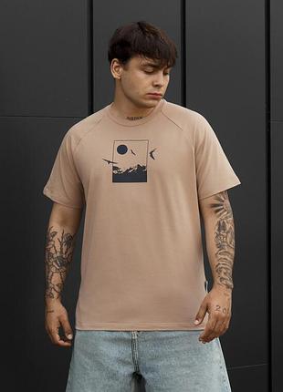 Мужская стильная футболка staff birds & waves