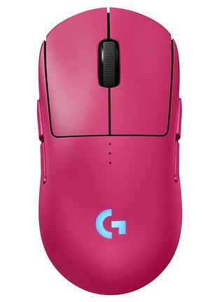 Миша бездротова ігрова logitech g pro 2 lightspeed wireless gaming mouse pink