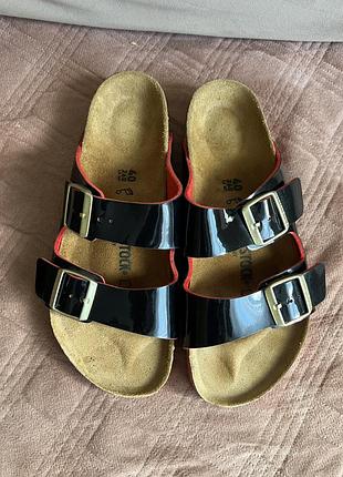 Жіночі шльопанці birkenstock size 40 26 см стан ідеальний оригінал