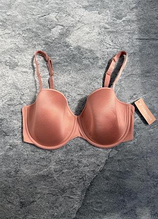 Бюстгальтер thirdlove 24/7 classic t-shirt bra - червоне золото - розмір 75f