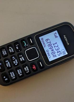 Телефон nokia 1280 сірий бу 2