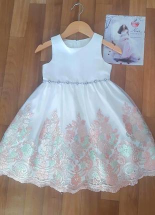 Новое праздничное пышное платье, платье american princess 3-4 года