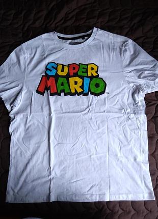 Футболка унисекс nintendo (super mario) xl, (m, l, oversize)