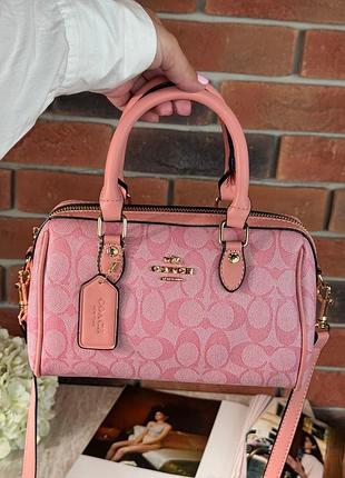 Жіноча сумка coach mini rowan