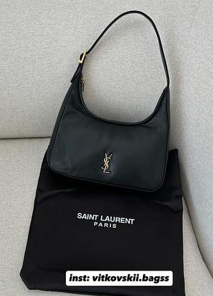Сумочка calypso hobo in plunged lambskin black/gold 🖤
