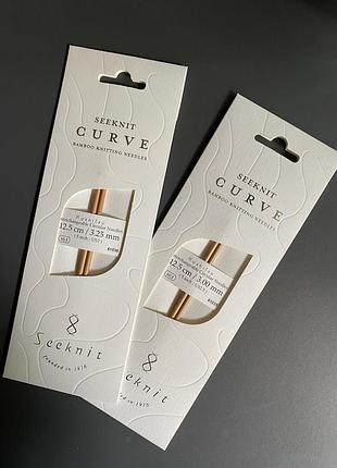 Роз'ємні спиці ka seeknit curve koshitsu 12.5 см
