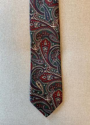 Краватка / галстук в пейслі tie rack (havana)