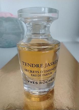 Tendre jasmin (ніжний жасмин) yves rocher мініатюра перших випусків 5 ml edp