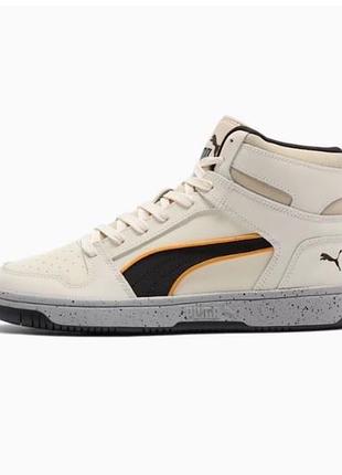 Чоловічі високі кросівки puma rebound (оригінал) 8,5 uk, 27,5 см