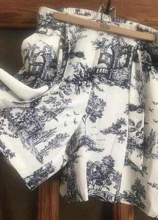 Нові шорти принт жюі vintage store 52-54