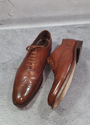 Туфлі loake 1880 buckingham шкіряні лофери брогі англійські