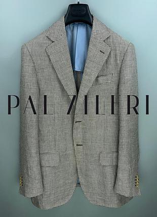 Pal zileri concept чоловічий піджак 60% конопля / 40% льон блейзер розмір m / l