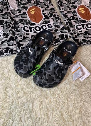 Кроксы bape premium качество!