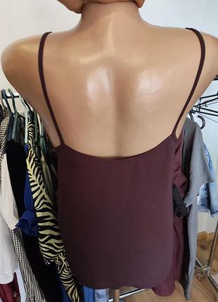 Шифонова майка topshop