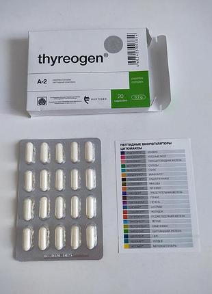 Пептидний комплекс threogen, 20 капсул