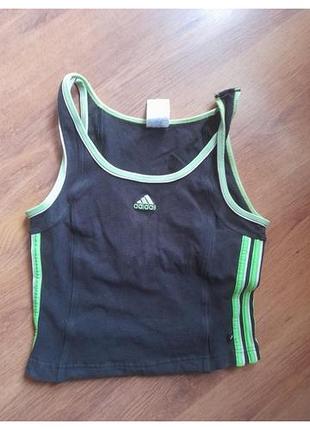 Топ спрет adidas утягивающий.р. xs/s винтаж