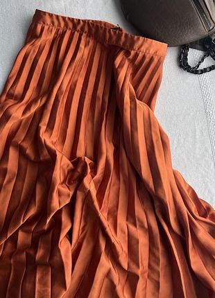 Плісирована спідниця від topshop