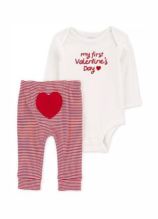Детский комплект valentine's day carter's