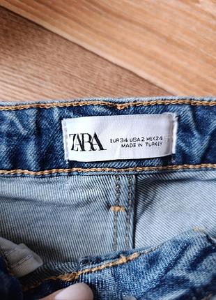 Джинсовые шорты zara 4
