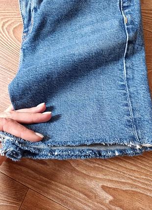 Джинсовые шорты zara 8