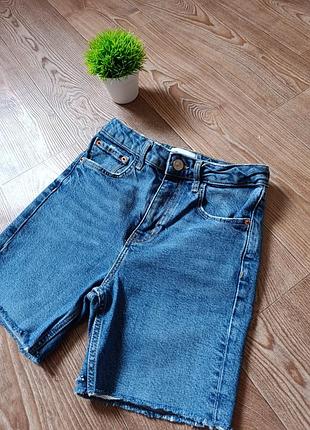 Джинсовые шорты zara 3