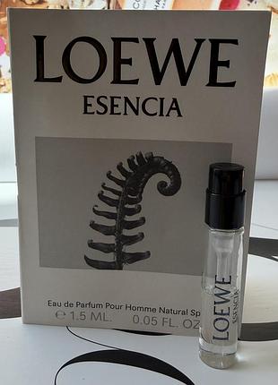 Пробник оригинал loewe esencia eau de parfum