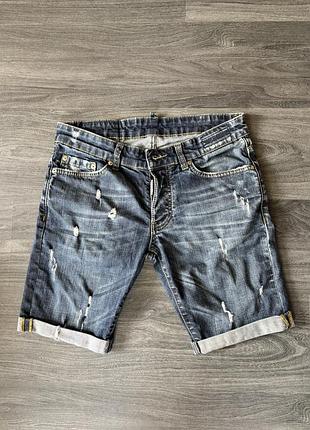 Джинсові шорти чоловічі dsquared 2 icon розмір с