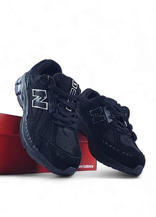 Замшевые кроссовки new balance 1906r black
