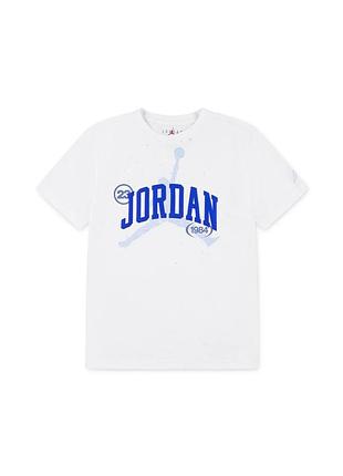 Детская футболка с принтом nike jordan