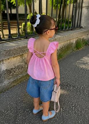 Майка zara для дівчинки блуза