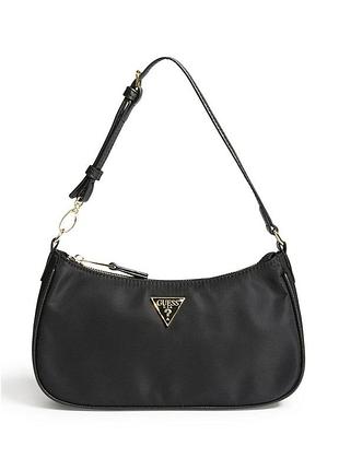 Жіноча сумка багет guess чорна